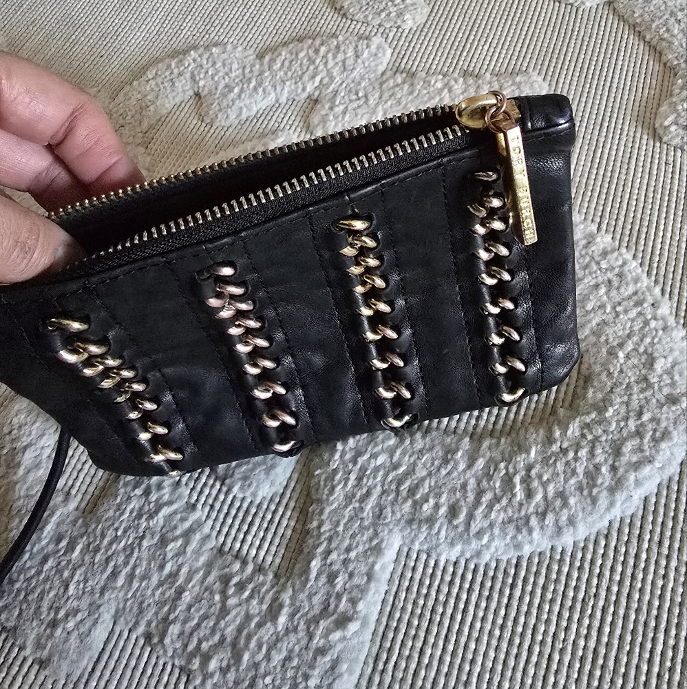 Tory Burch Wristlet with Chain Detail